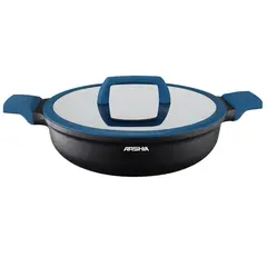 Pan-kettle granite Arshia CO135-3105 26539 black and blue 28cm