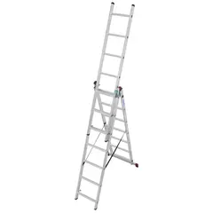Aluminium ladder Krause Corda 010377 3x7