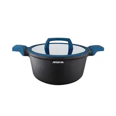 Granite kettle Arshia CO135-3102 26537 24cm black and blue