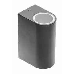Facade luminaire GTV TIAGO 2 GU10 IP54 black