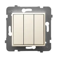 Выключатель без рамки Ospel Aria ŁP-13U/m/27