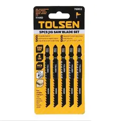 Пилочки для лобзика Tolsen TOL687-76802 T144D 5 шт.
