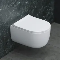 Wall hung toilet Bocchi Tondo 54 matt white