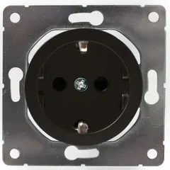 Power socket grounded DPM Soul SEU1012B 1 sectional black