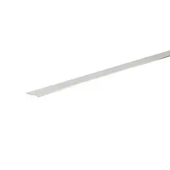 Aluminum strip anodized silver Arcansas 30x2x1000 mm