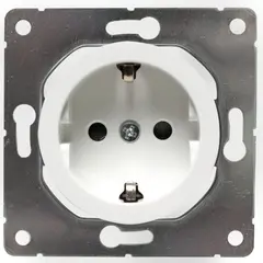 Power socket grounded DPM Soul SEU1012W 1 sectional white