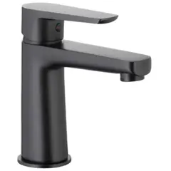Washbasin faucet KFA Narva black with Click-Clack siphon