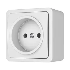 Power socket Vilma RP16-001 ww 1 sectional white