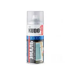 Bath enamel KUDO KU-1301 white 520ml