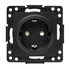 როზეტი EKF 1 84x84 დამიწებით ჩარჩოს გარეშე