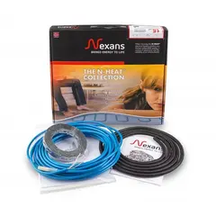 Two-core cable for underfloor heating Nexans TXLP/2R 700/17 5.1 m²