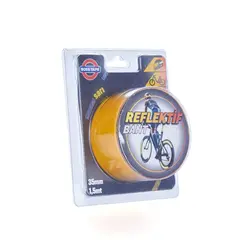 Skotch tape reflective Boss Tape 3630 35 mm/ 1.5 m yellow