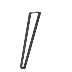 Table leg REI 2-903.710.18P black 710 mm