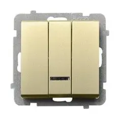 Выключатель без рамки Ospel ŁP-13RS/m/39