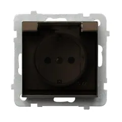 Socket with Grounding IP-44 Ospel Sonata Schuko