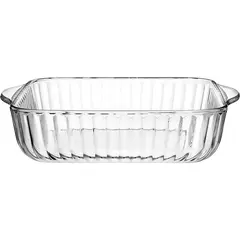 Rectangular fireproof platter BORCAM 26-22 сm 1950 ml