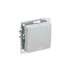 როზეტი IEK BRITE 1 16A IP44 RSbsh10-3-44-Brj დამიწებით ჩარჩოს გარეშე