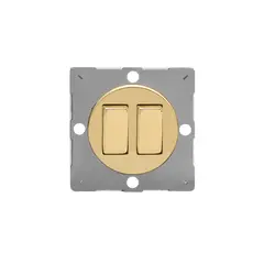 Выключатель без рамки Varilight 2 EG2V