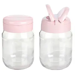 Jar with lid Titiz Wings KC-205 18101 190 ml