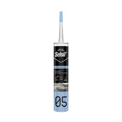Силикон для кухни и ванной Selsil SEL50-5196 280 мл белый