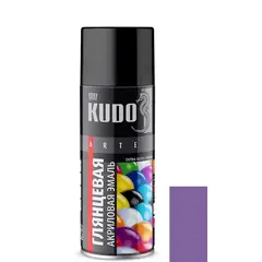 Aerosol enamel Kudo RAL4005 purple glossy 520ml