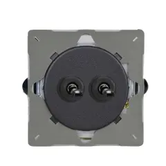 Выключатель без рамки Varilight 2 EGT2Y.MB