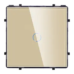 Выключатель без рамки сенсор Socket Elegant Wireless Wi-Fi 1 золото