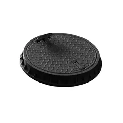 Люк круглый с замком и подставкой FORM-PLASTIC YK-1003-S 500 мм