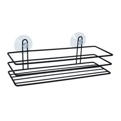 Rectangular shelf Bisk Niagara Black