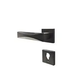 Ручка на розетке Morelli Z5-71Z172-BL + накладка под цилиндр