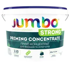 გრუნტი-კონცენტრატი 1:10 Jumbo Strong 1 ლ