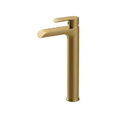 High washbasin mixer Rubineta ULTRA-18/D (N) (GD)