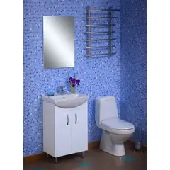 Panel with a mirror Sanservice Eco 50 cm white