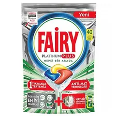 Таблетки для посудомоечной машины FAIRY PLATINUM PLUS 40 шт
