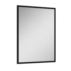 Mirror with frame Elita Black 60/80 19 mm