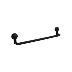 Towel holder with suction cups MSV ABS Noir Matt