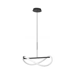 Подвес Rabalux Serena LED 15W 4000K h1500 L450 черный белый
