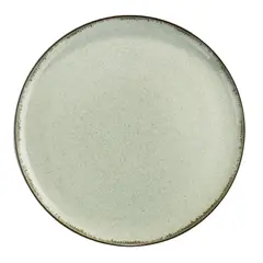 Ceramic plate vintage green ARSHIA PEARL MOOD 29006 19cm