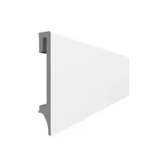 Skirting board VOX Profile Espumo ESP401 2400x100x16 mm white