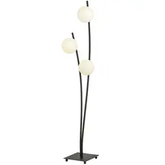Floor lamp EMIBIG HUNTER LP3 E14 3x MAX 40W black opal