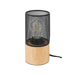 Table lamp Rabalux CALLUM 1 E27 h95 L195 wood black 74040