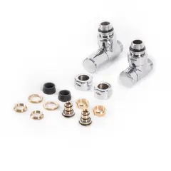 Angle Valve Kit Terma WRZRCK1-CR Chrome