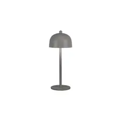 Table lamp V-TAC 1800mAH 1W 5V 200Lm Ø115 h300 gray 7987