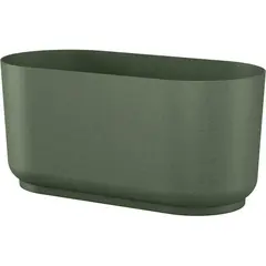Горшок цветочный Satina Eco box 27 зеленый 4295-079