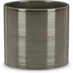 Горшок керамический цветочный Scheurich 828/23 Glass Grey 23x21 см