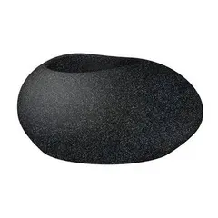ქოთანი პლასტმასის Scheurich STONY BLACK 48/280 FLOW