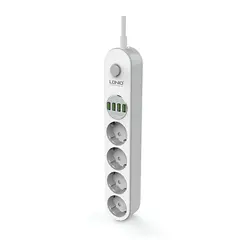 Extension cable LDNIO SE4432 4 2m 4 USB-A