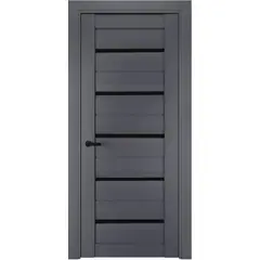 Дверной блок Terminus ELIT PLUS Антрацит №111 38x700x2150 mm. Стекло черное