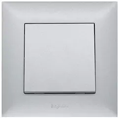 Switch without frame LEGRAND silver 1 key