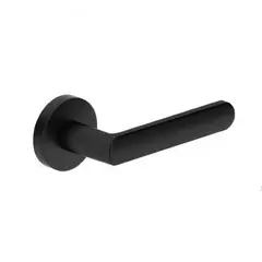 სახელური როზეტით Metal-Bud LUNA R ZLUOCZ დამცავი ხუფით SZOCZY შავი